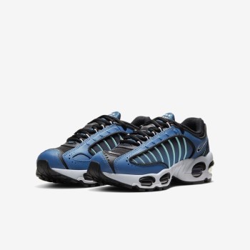 Nike Air Max Tailwind IV - Nagyobb Gyerek Utcai Cipő - Kék/Platina/Fehér/Fekete